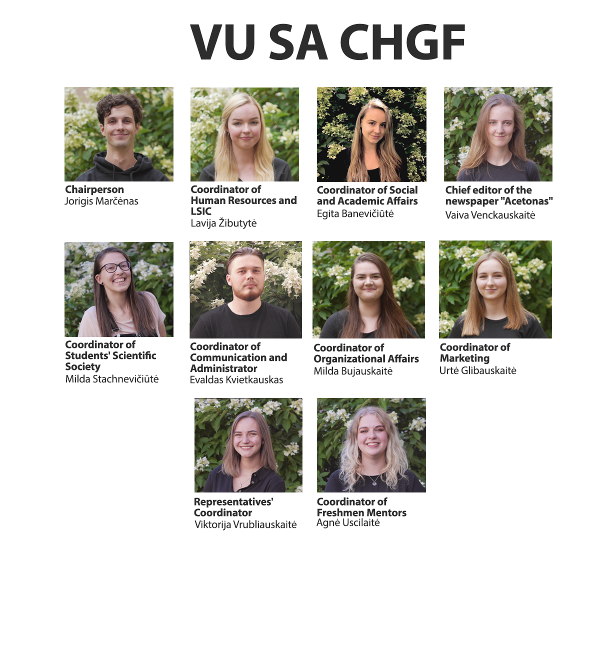 VU SA CHGF